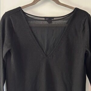 Club Monaco Black Long Sleeve Dress M